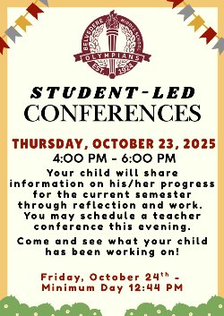 Student-led conferences